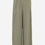 PANTALONI IN CUPRO A RIGHE 010909 3274604 DRIES VAN NOTEN 