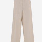 PANTALONI A RIGHE IN MISTO COTONE 010909 3360005 DRIES VAN NOTEN 