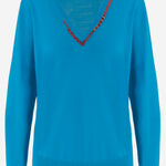 MAGLIA IN LANA CON DECORAZIONE SULLO SCOLLO 011204 3700503 DRIES VAN NOTEN 