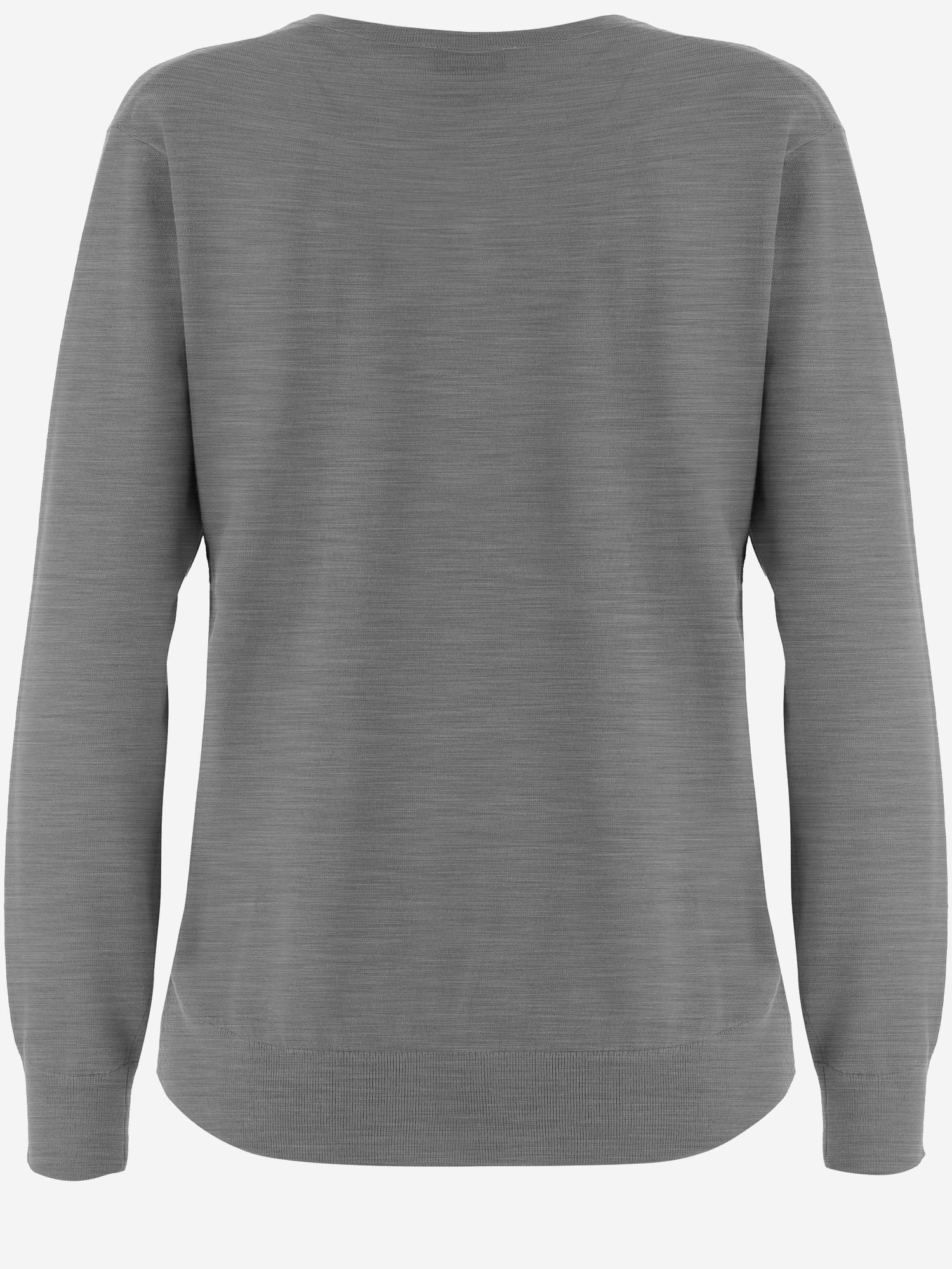 MAGLIA IN LANA CON DECORAZIONE SULLO SCOLLO 011204 3700802 DRIES VAN NOTEN 