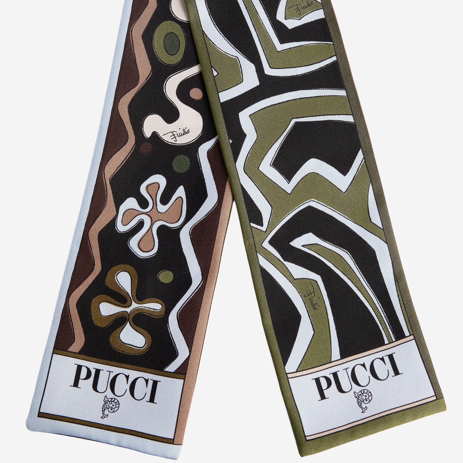 FOULARD IN SETA CON STAMPA 6HGB316HC08 1 EMILIO PUCCI 