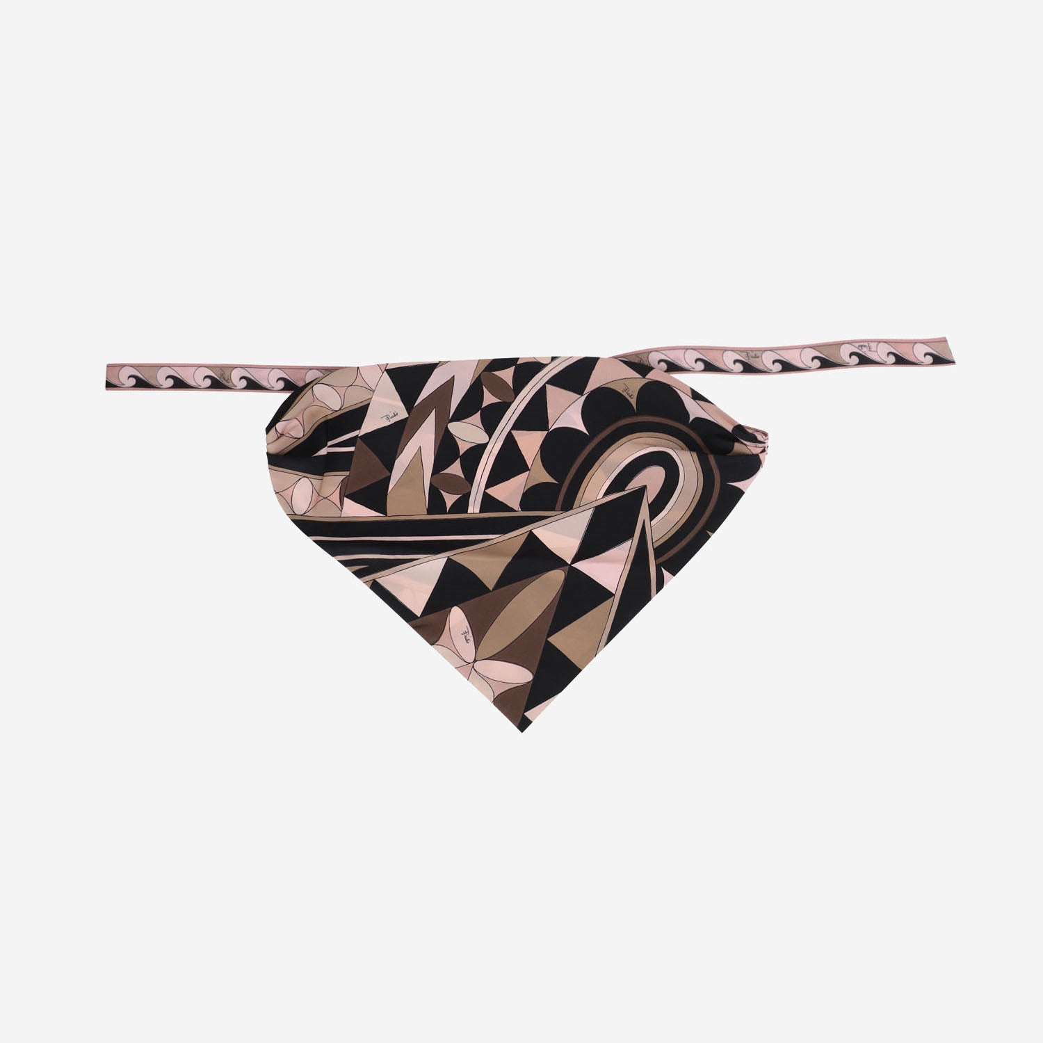 BANDANA IN SETA CON STAMPA MANUBA 6HGF206H771 039 EMILIO PUCCI 