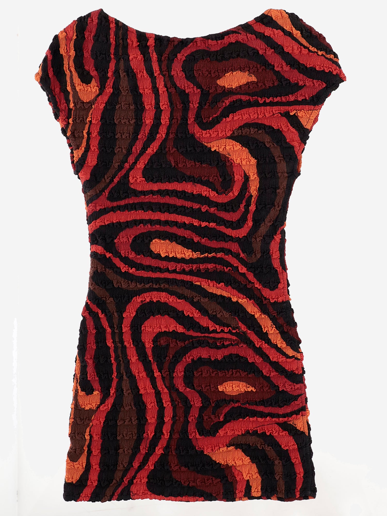 ABITO IN NYLON CON LAVORAZIONE INCRESPATA 6HJG506H768 002 EMILIO PUCCI 