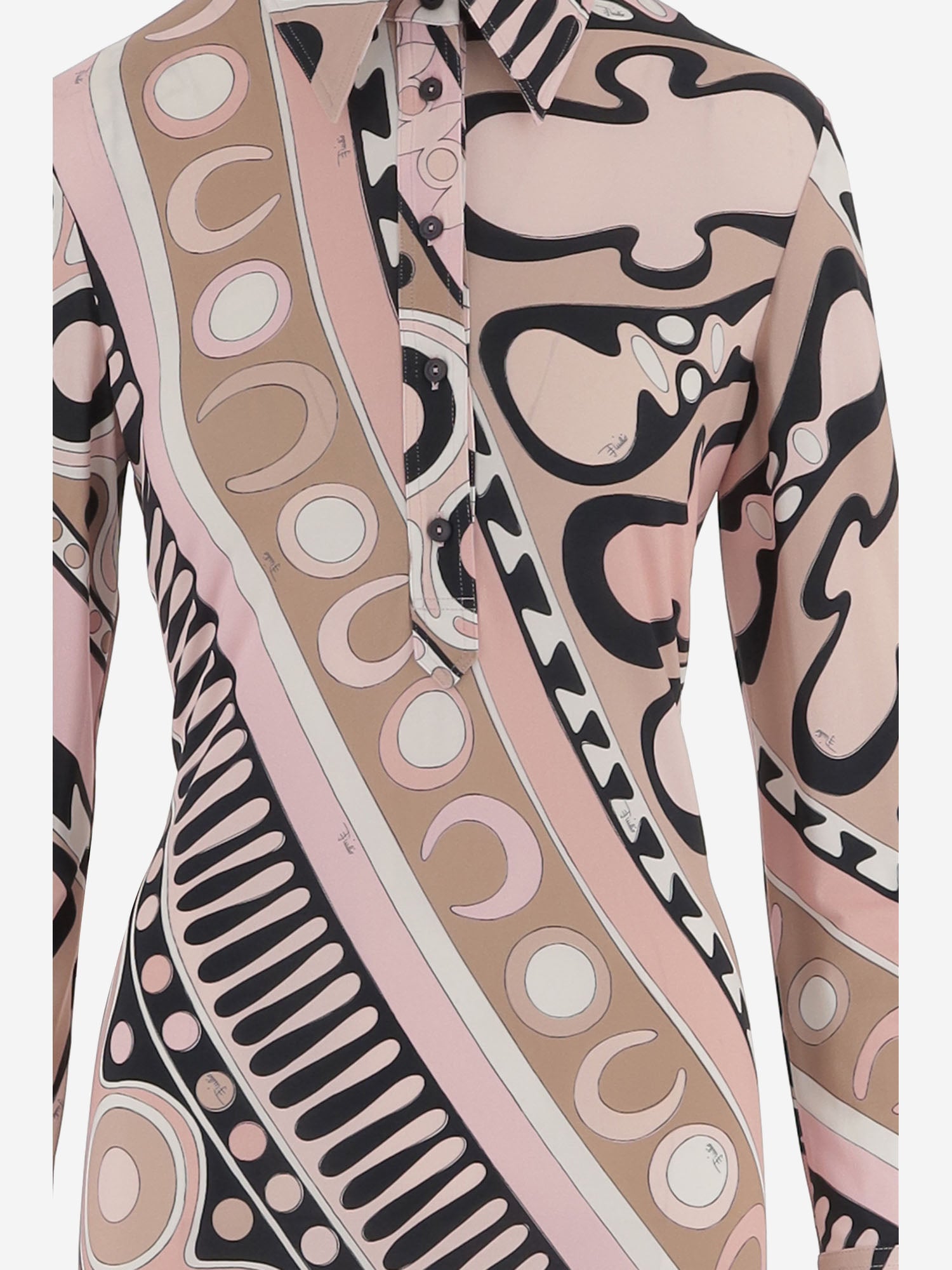 ABITO LUNGO IN VISCOSA STRETCH 6HJI656H887 063 EMILIO PUCCI 