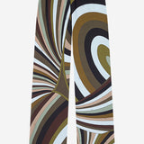 Pantaloni in viscosa stretch con stampa Iride 6HJT306H757 008 EMILIO PUCCI 