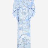ABITO LUNGO IN SETA CON STAMPA 6HRI306H731 028 EMILIO PUCCI 