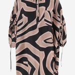 ABITO IN SETA IN STAMPA LABIRINTO 6HRL116H741 031 EMILIO PUCCI 