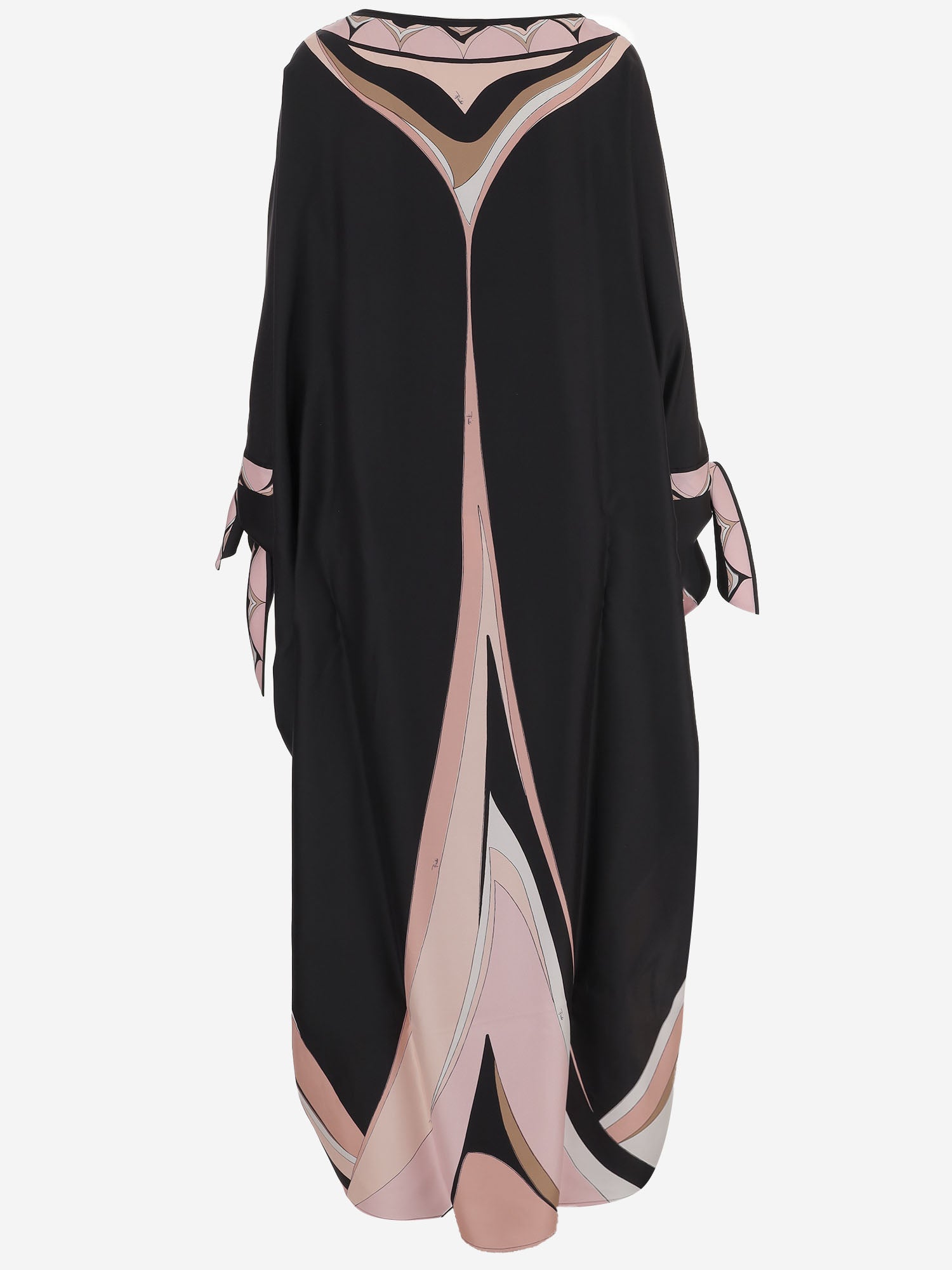 CAFTANO IN TWILL DI SETA CON STAMPA FARI 6HRL656H860 071 EMILIO PUCCI 