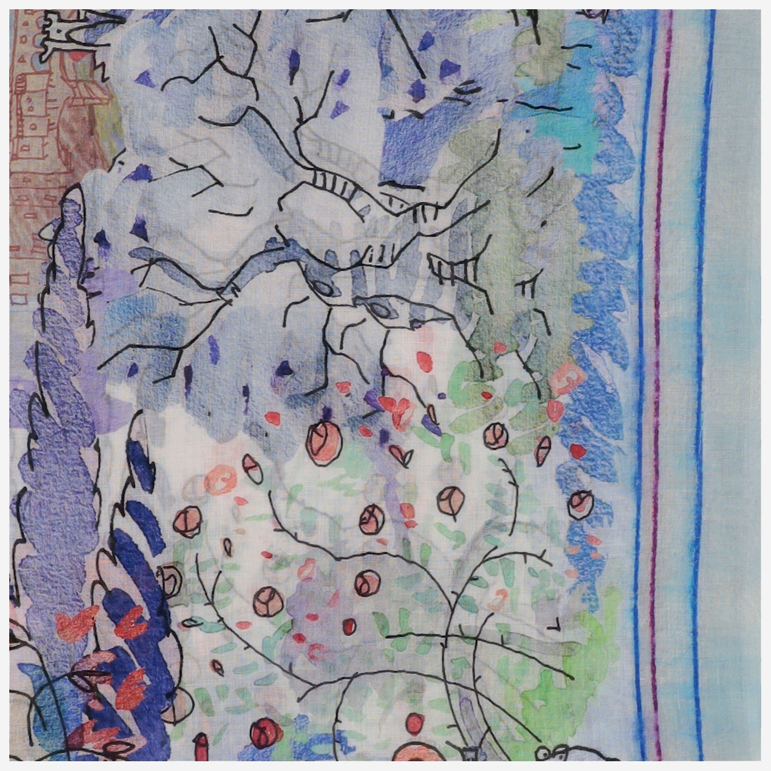 Sciarpa florence map 2015 1230 FALIERO SARTI 