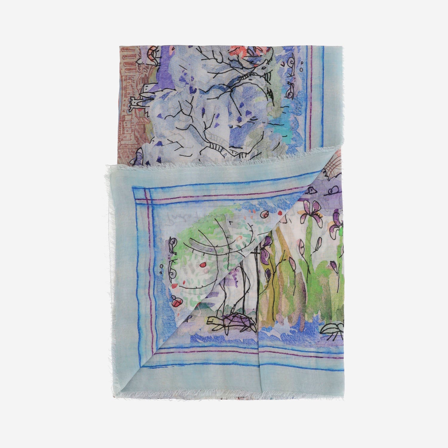 Sciarpa florence map 2015 1230 FALIERO SARTI 