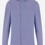 Camicia con colletto classico in cotone C0555 01 FINAMORE 
