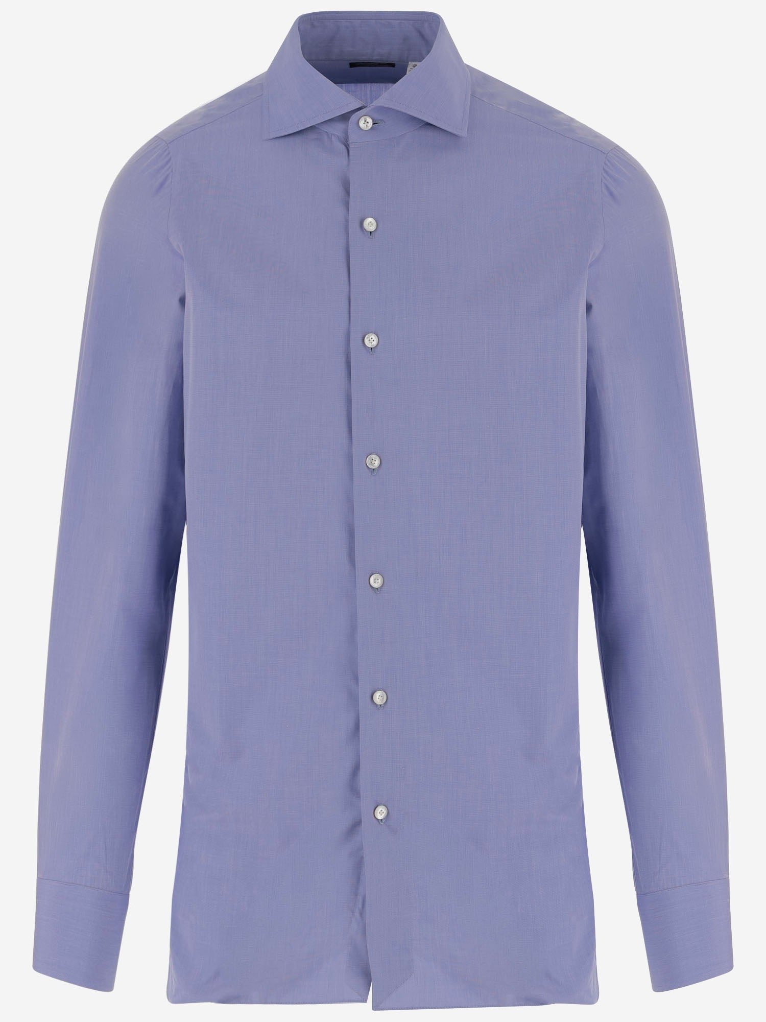 Camicia con colletto classico in cotone C0555 01 FINAMORE 