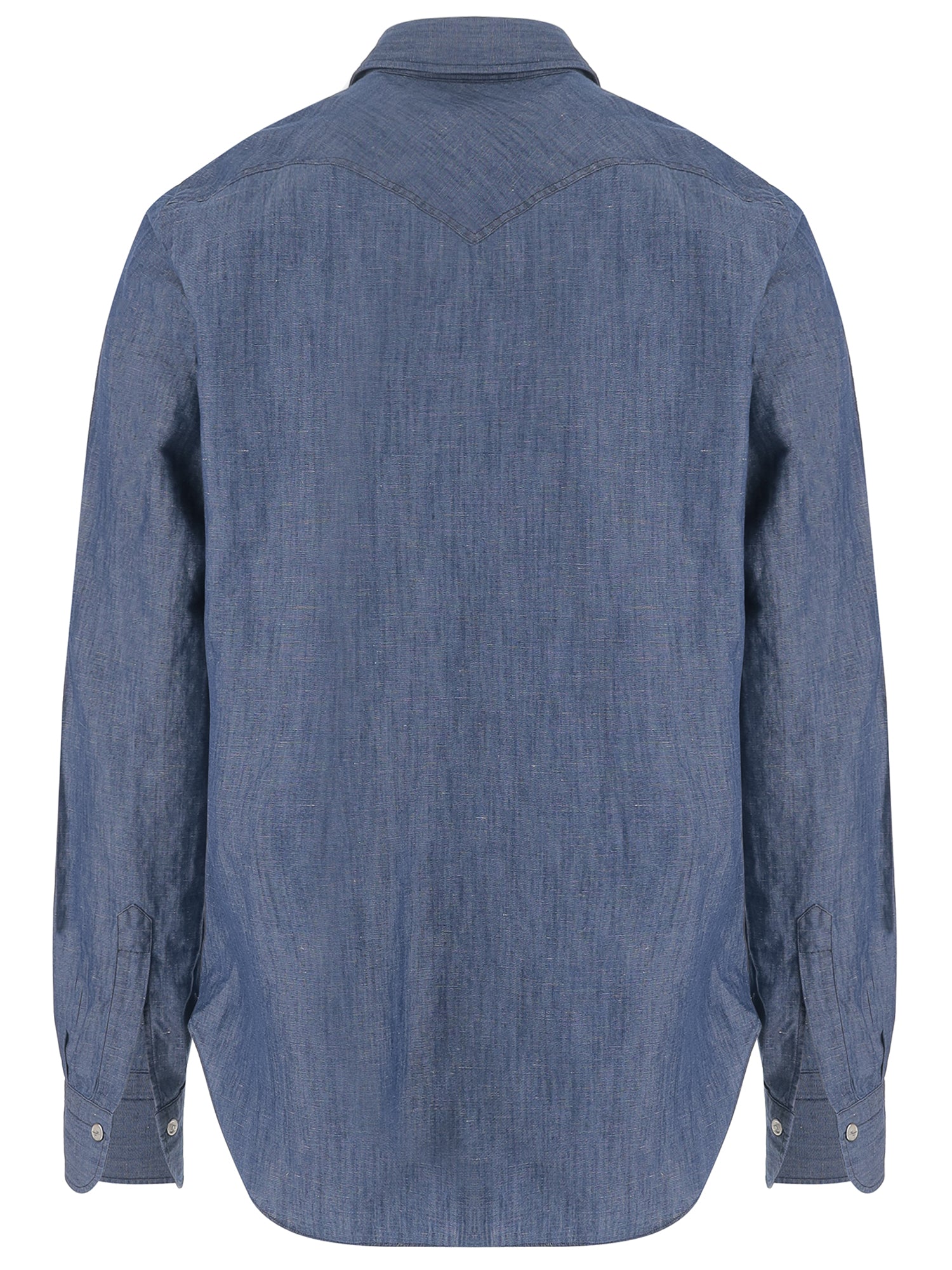 CAMICIA IN COTONE E LINO C0724D 11 FINAMORE 