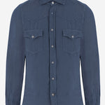 CAMICIA IN LINO P6001G 210 FINAMORE 