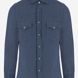 CAMICIA IN LINO P6001G 210 FINAMORE 