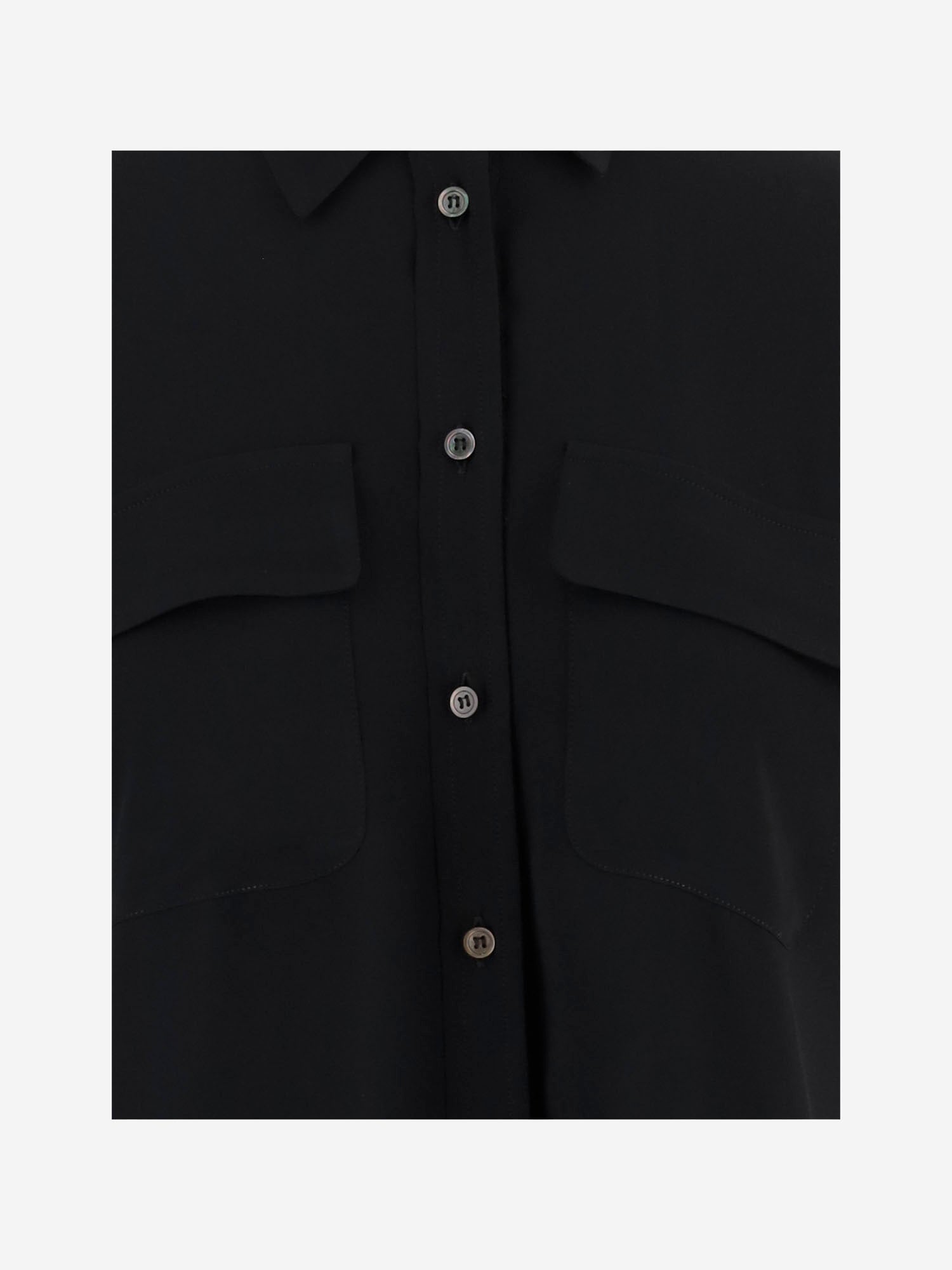 CAMICIA IN ACETATO E SETA 4057 1342712 F.IT 