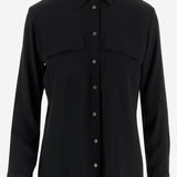 CAMICIA IN ACETATO E SETA 4057 1342712 F.IT 