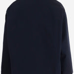 GIACCA OVERSIZE IN COTONE CON CHIUSURA MONO BOTTONE 4113 43785859 F.IT 
