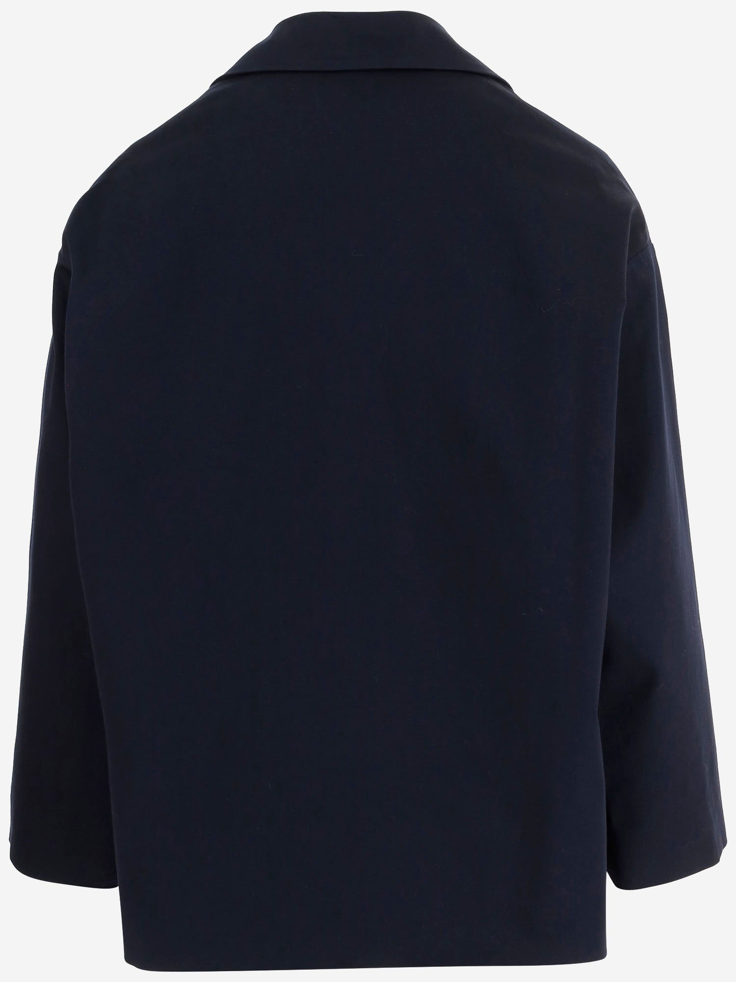 GIACCA OVERSIZE IN COTONE CON CHIUSURA MONO BOTTONE 4113 43785859 F.IT 