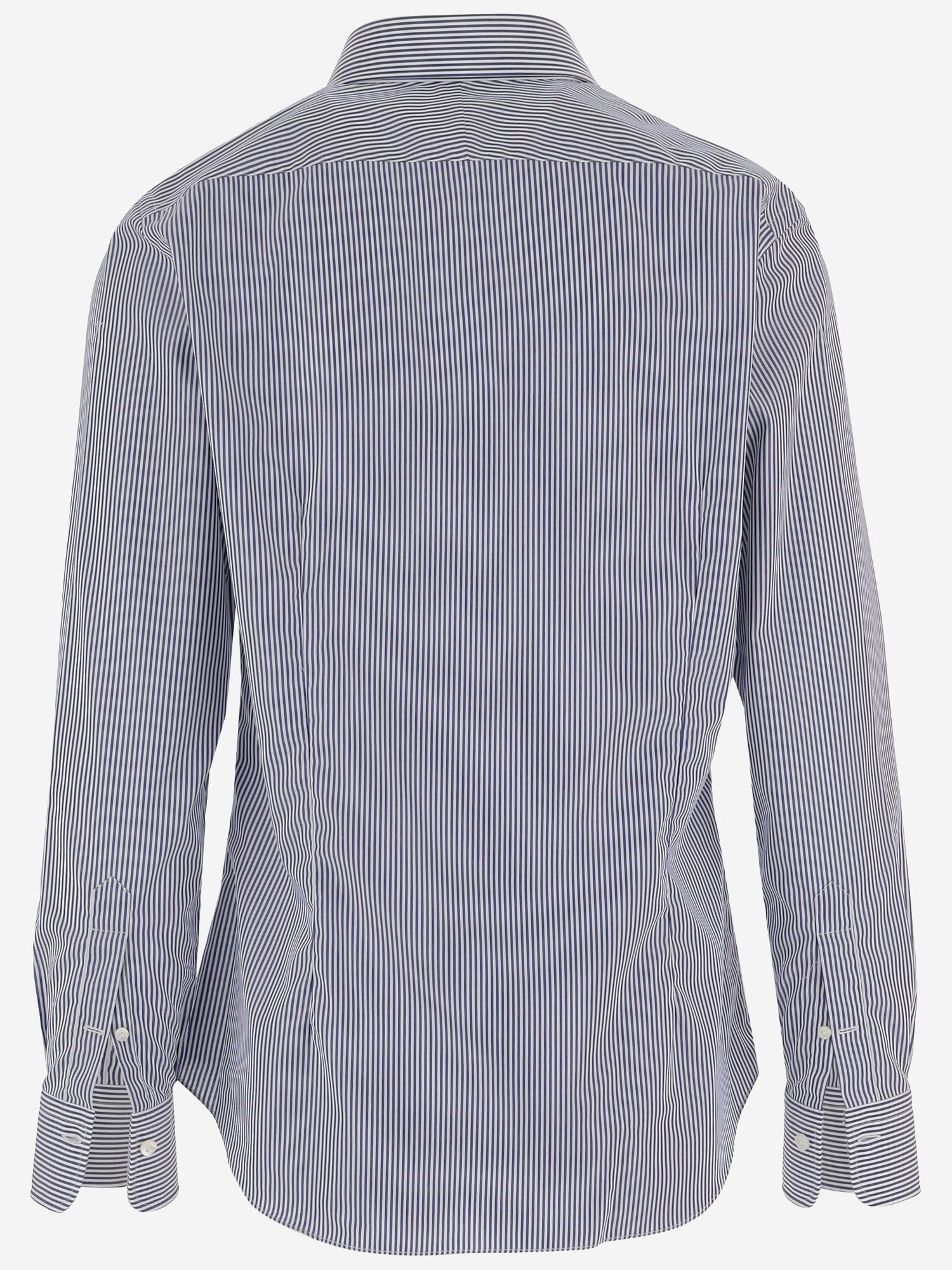 CAMICIA IN COTONE A RIGHE BP12G7T 1X20622 GHERARDI 