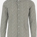 CAMICIA IN LINO CON MOTIVO FLOREALE REGENT7 7656720 GHERARDI 