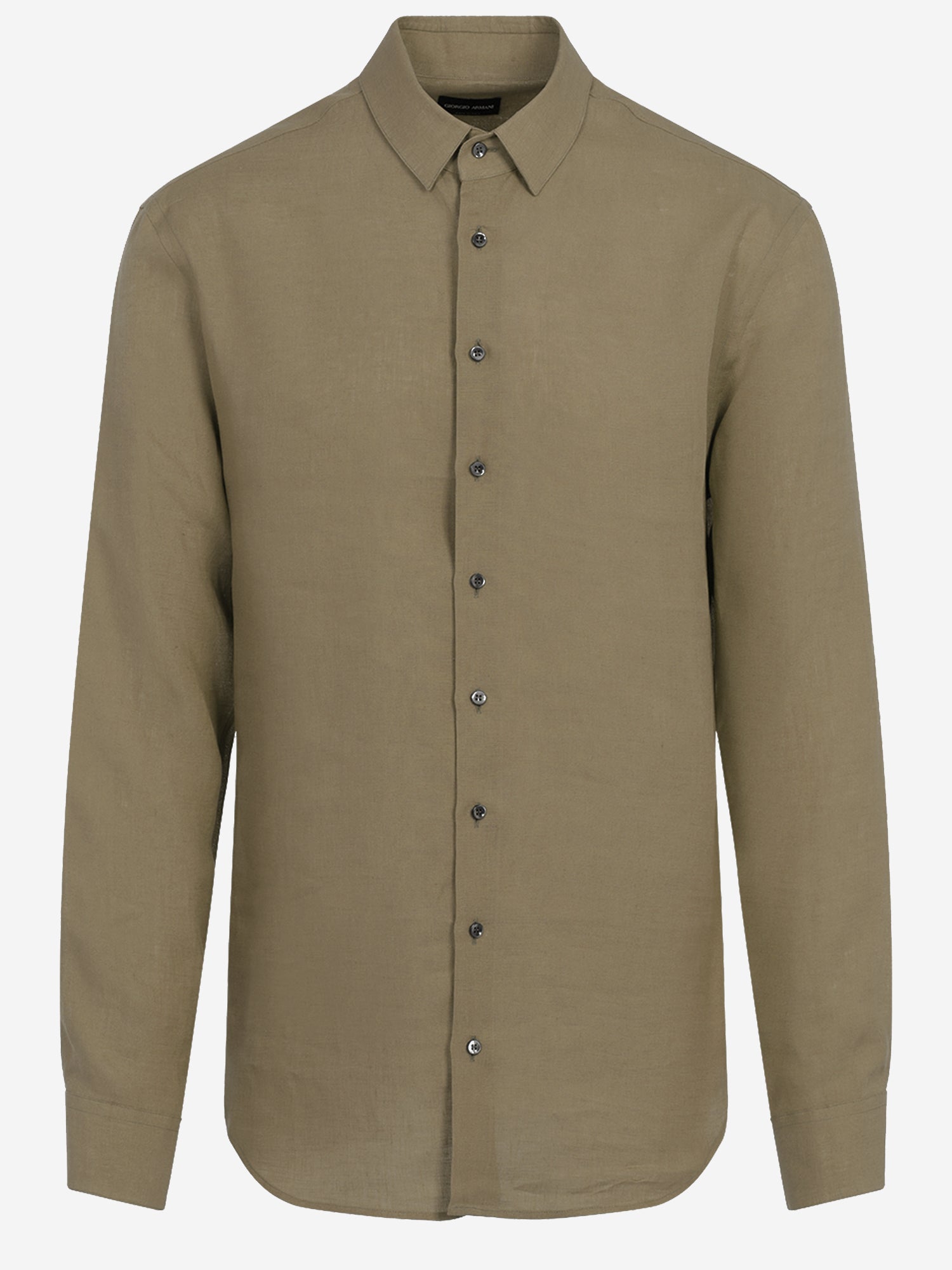 CAMICIA REGULAR FIT IN LINO 8WGCCZ98 TZC62U6167 GIORGIO ARMANI 