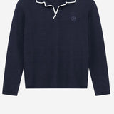 MAGLIA POLO IN LINO E SETA GM003140 AF24710FB010 GIORGIO ARMANI 