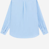 CAMICIA APERTA IN MISTO LYOCELL MICRO RIGATO GM003494 TE20924M9288 GIORGIO ARMANI 