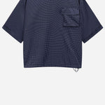 MAGLIA IN SETA STAMPATA CON TASCHINO GM003498 TE20929MB177 GIORGIO ARMANI 