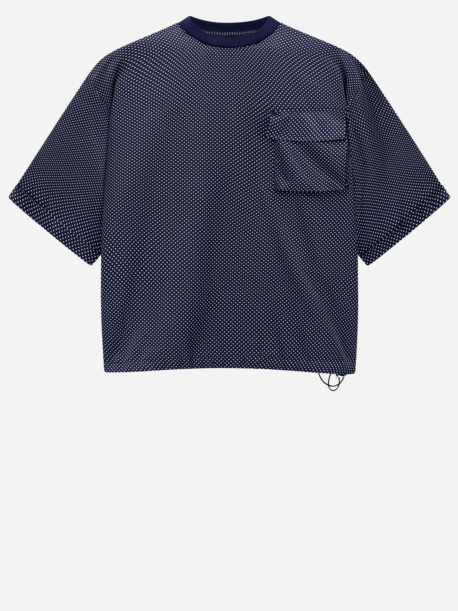 MAGLIA IN SETA STAMPATA CON TASCHINO GM003498 TE20929MB177 GIORGIO ARMANI 