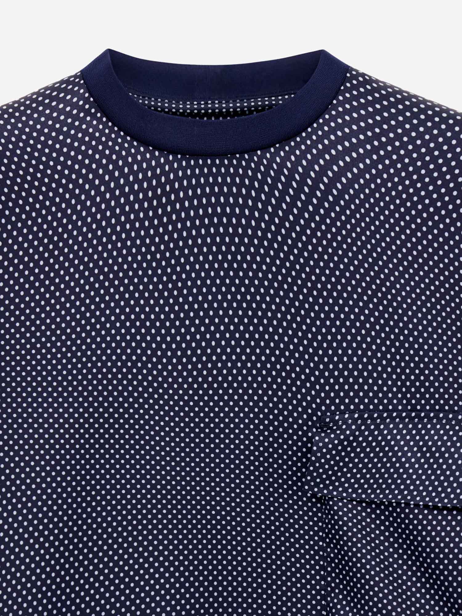 MAGLIA IN SETA STAMPATA CON TASCHINO GM003498 TE20929MB177 GIORGIO ARMANI 