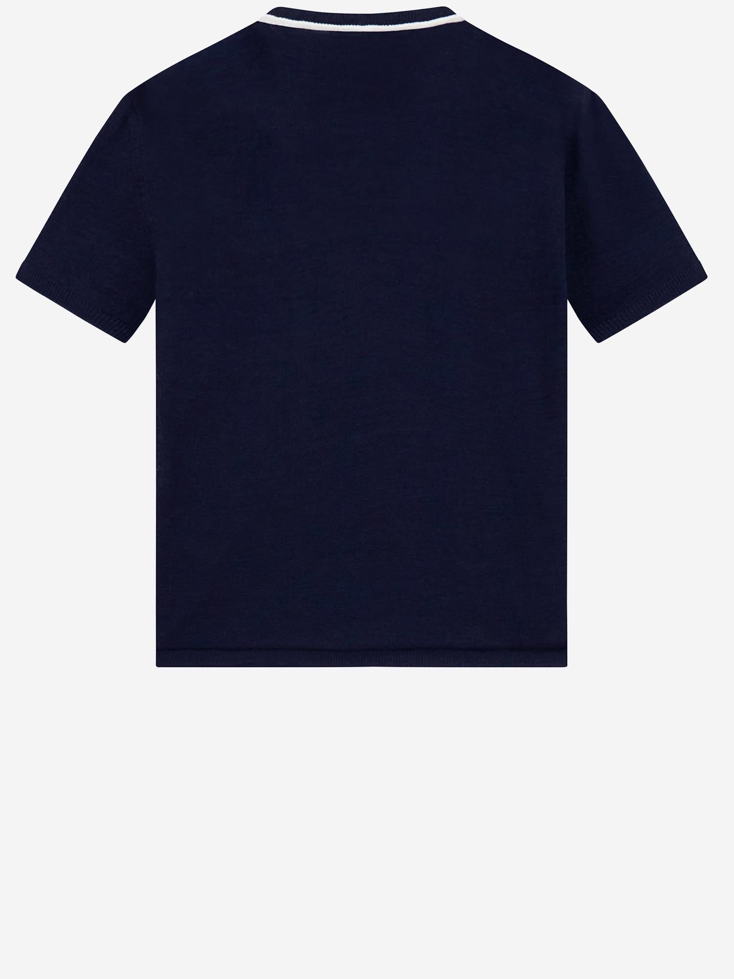 MAGLIA GIROCOLLO IN LINO E SETA GM003520 AF24710FB010 GIORGIO ARMANI 