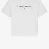 T-shirt in jersey interlock di cotone GM003613 TE10629U0006 GIORGIO ARMANI 