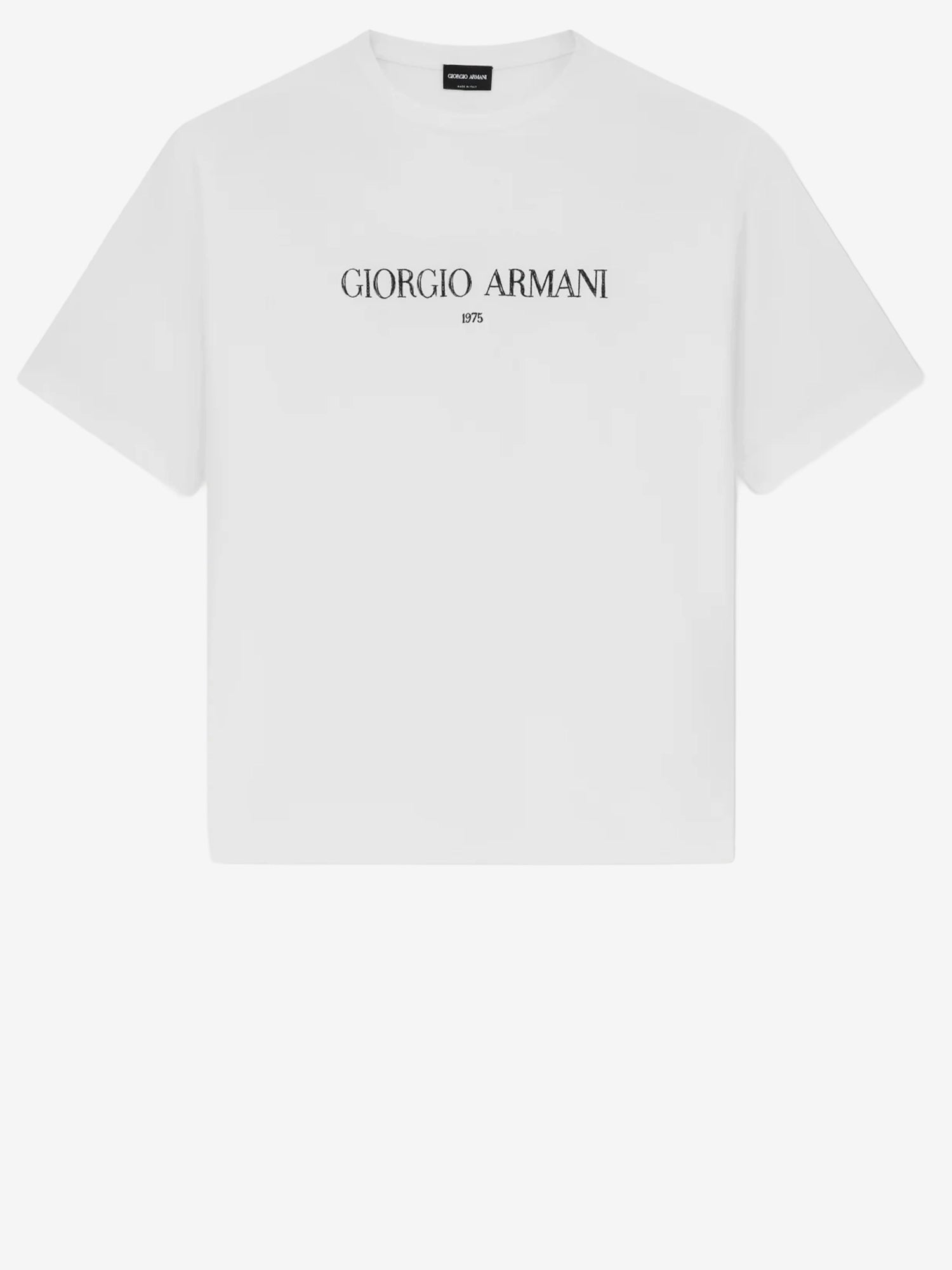 T-shirt in jersey interlock di cotone GM003613 TE10629U0006 GIORGIO ARMANI 