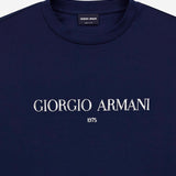 T-shirt in jersey interlock di cotone GM003613 TE10629UB100 GIORGIO ARMANI 
