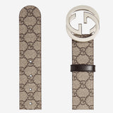 CINTURA IN TESSUTO GG SUPREME 411924 KGDHN9643 GUCCI 