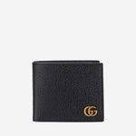 PORTAFOGLIO BI-FOLD GG MARMONT IN PELLE 428726 DJ20T1000 GUCCI 