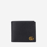 PORTAFOGLIO BI-FOLD GG MARMONT IN PELLE 428726 DJ20T1000 GUCCI 