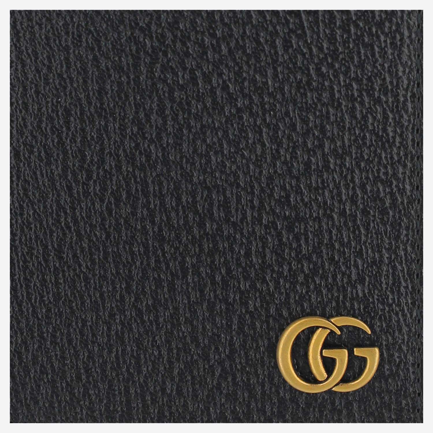 PORTAFOGLIO BI-FOLD GG MARMONT IN PELLE 428726 DJ20T1000 GUCCI 