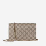 PORTAFOGLIO GG MARMONT BICOLORE CON CATENA 497985 AAFXM5743 GUCCI 
