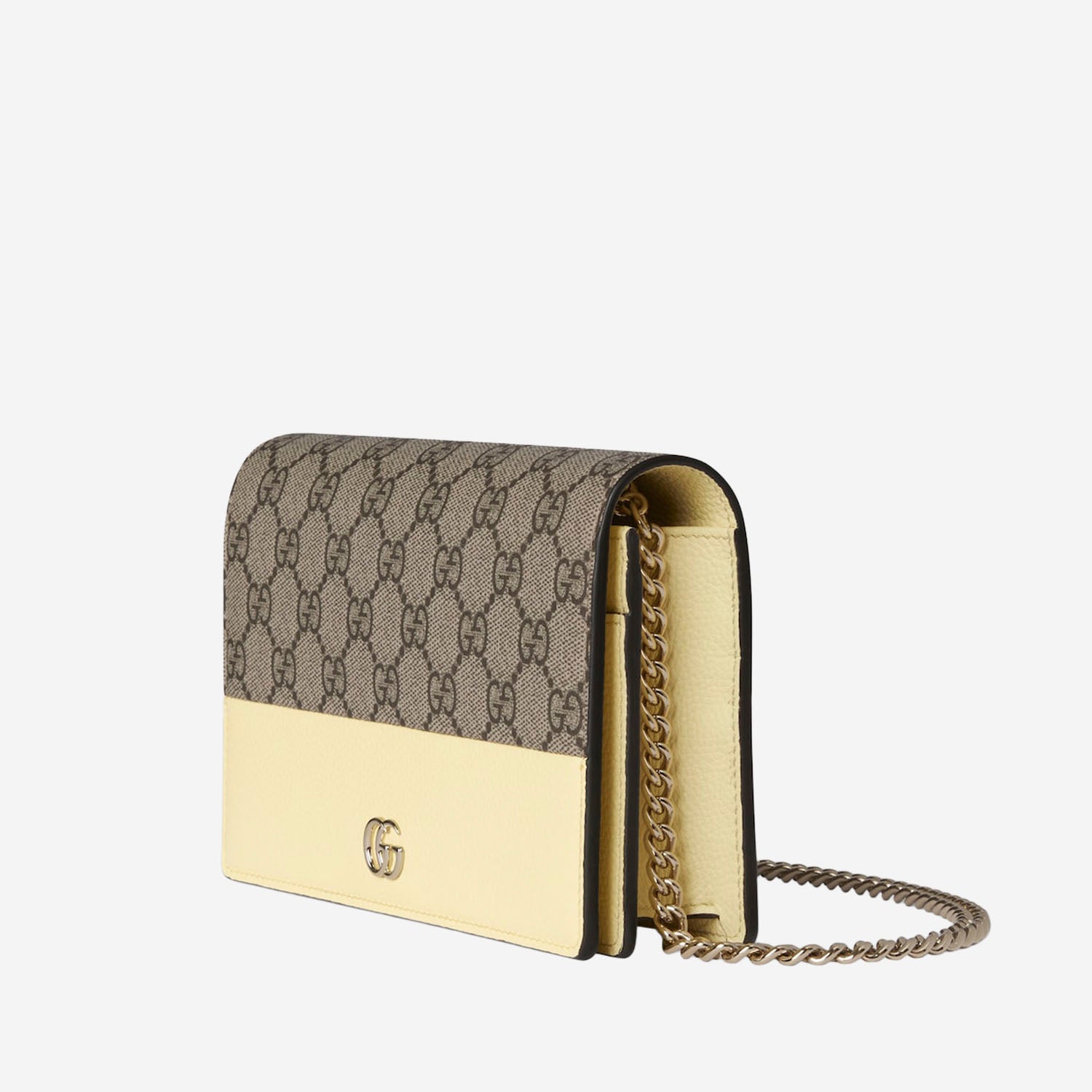 PORTAFOGLIO GG MARMONT BICOLORE CON CATENA 497985 AAFXM7642 GUCCI 
