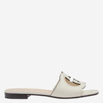 SANDALI IN PELLE CON CINTURINO GG 694451 US0009022 GUCCI 