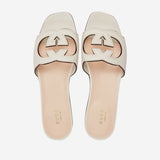SANDALI IN PELLE CON CINTURINO GG 694451 US0009022 GUCCI 