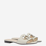 SANDALI IN PELLE CON CINTURINO GG 694451 US0009022 GUCCI 