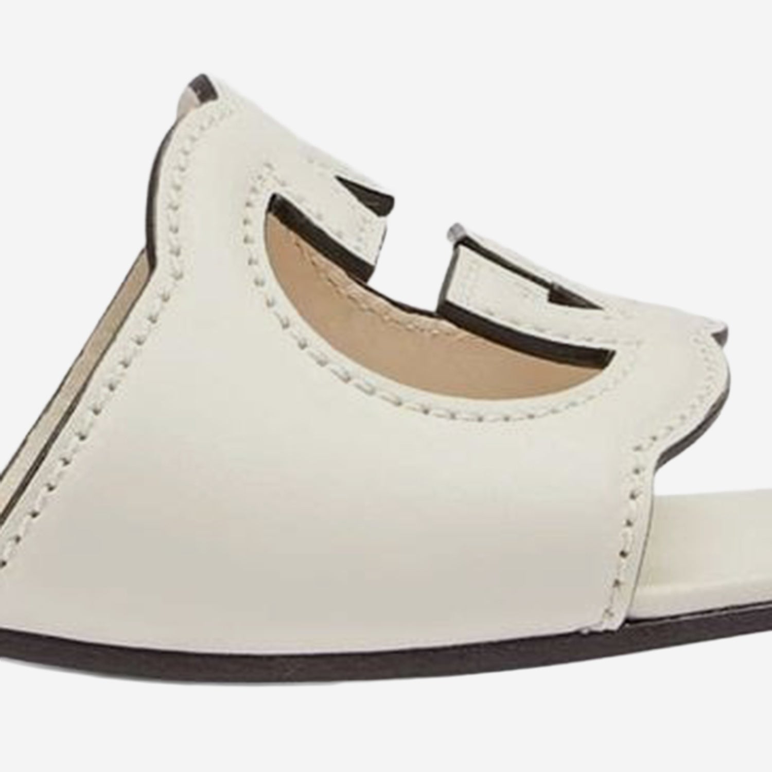 SANDALI IN PELLE CON CINTURINO GG 694451 US0009022 GUCCI 