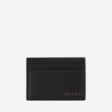 PORTA CARTE IN PELLE CON LOGO 771157 AABXM1000 GUCCI 