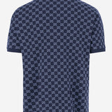 Polo in piquet di cotone GG 788024 XJHH74137 GUCCI 