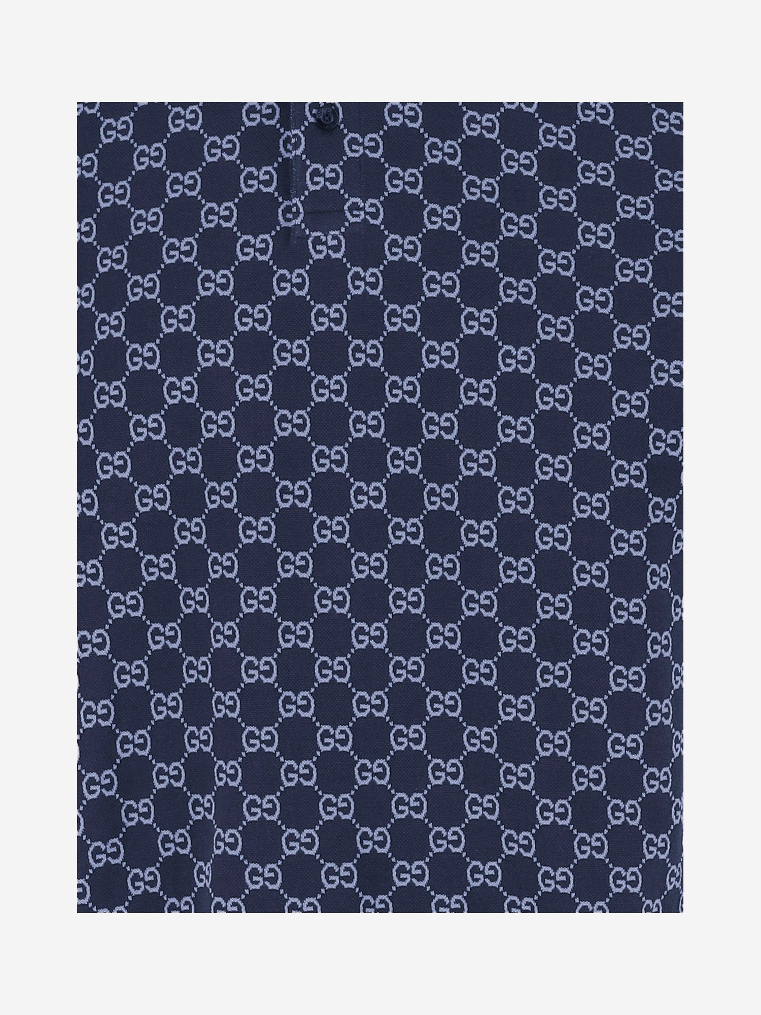 Polo in piquet di cotone GG 788024 XJHH74137 GUCCI 