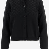 CARDIGAN IN LANA CON CRISTALLI GG 813850 XKFB31043 GUCCI 