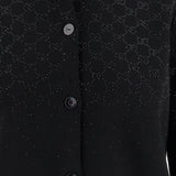 CARDIGAN IN LANA CON CRISTALLI GG 813850 XKFB31043 GUCCI 